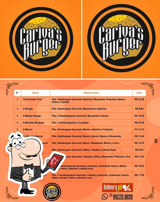 Here's a picture of Cariva's Burger - Delivery