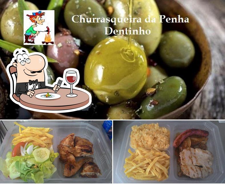 Еда в "Churrasqueira da Penha Dentinho"