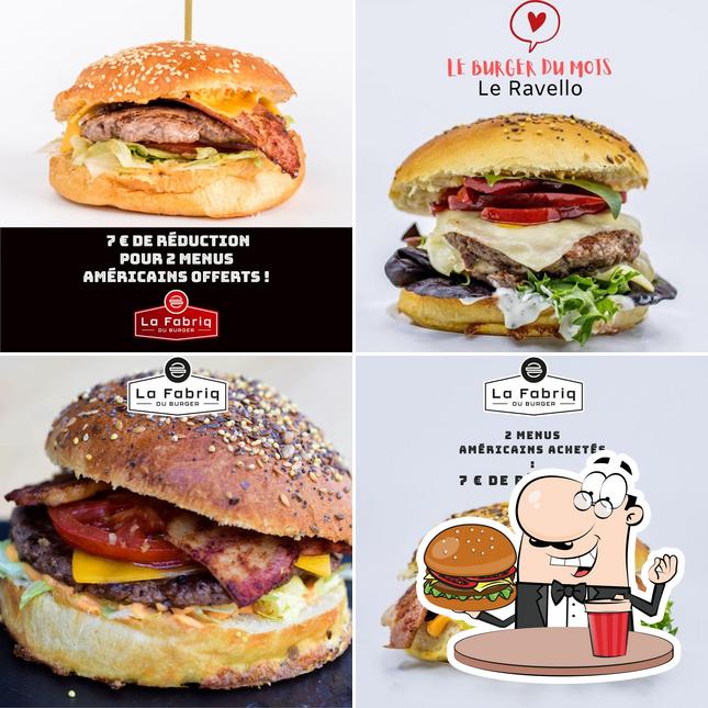 Essayez un hamburger à La Fabriq Du Burger