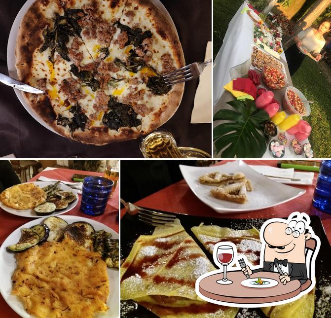 Platti al Ristorante-Pizzeria Al Giardino a Gaio