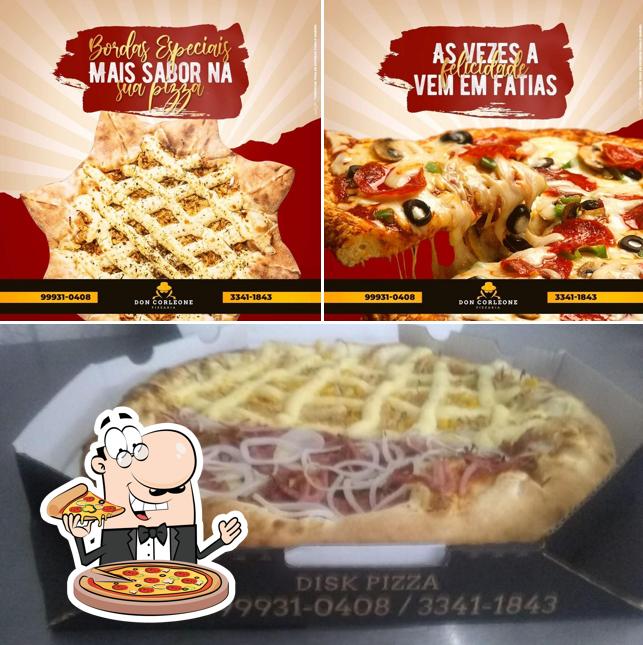 Consiga diversos variedades de pizza