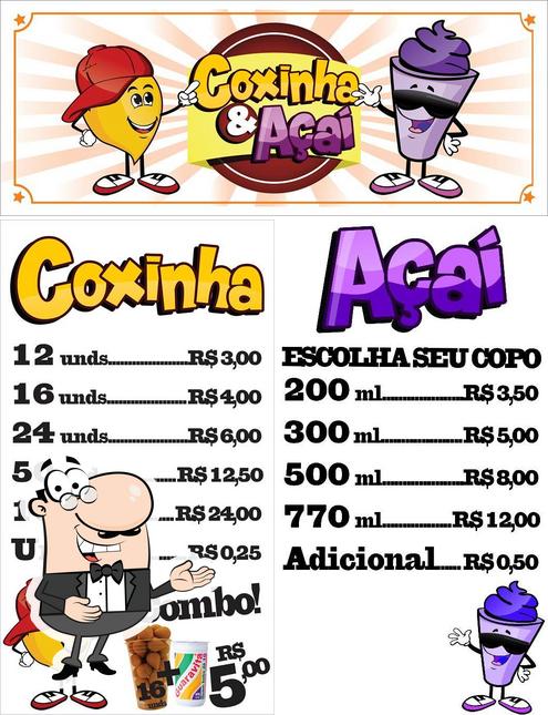 Look at the picture of Coxinha & Açaí