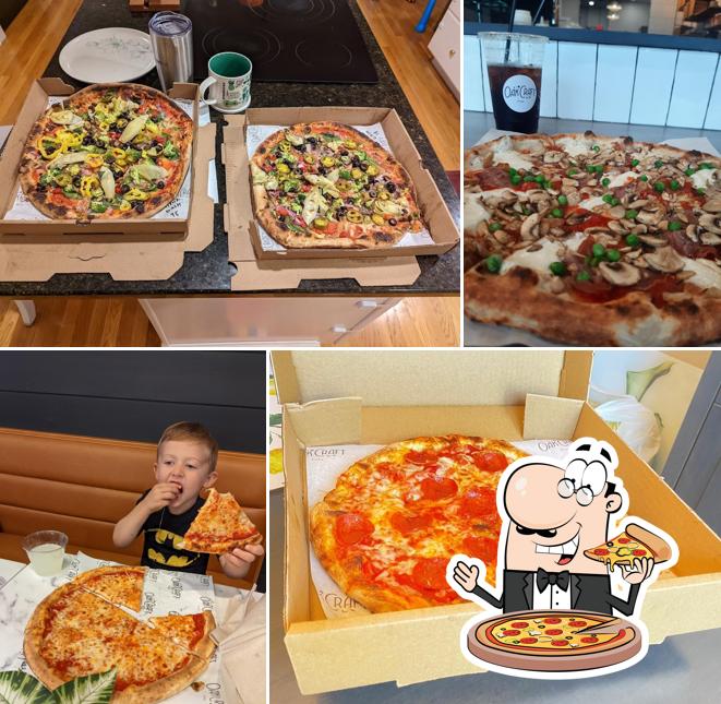 En OakCraft Pizza, puedes saborear una pizza