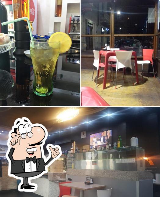 Questa è la foto che mostra la interni e birra di Family Bar & Pizza