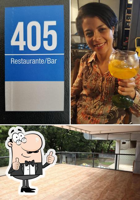 Look at the pic of 405 restaurante e bar