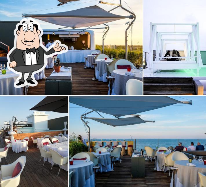 Gli interni di ALTO - Ristorante e Cocktail Bar
