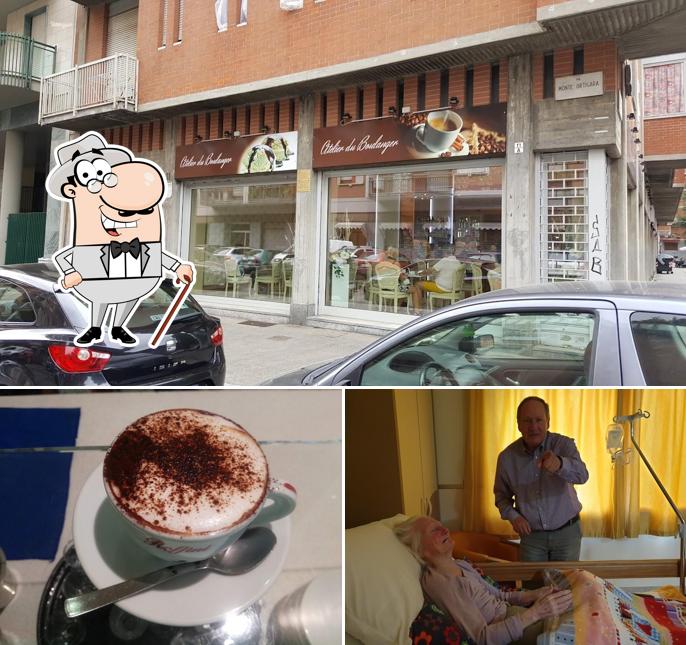 La foto di esterno e bevanda da Atelier du Boulanger
