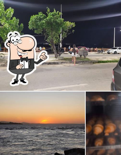 O Fritura Pôr Sol se destaca pelo exterior e comida