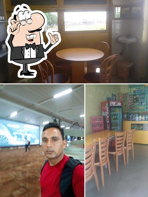 The interior of Parivartan Cafe