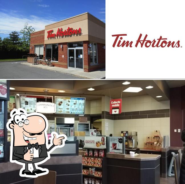 Voici une photo de Tim Hortons