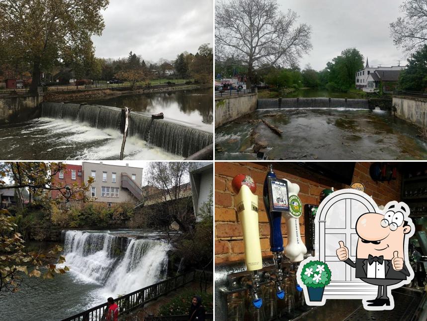 Enjoy the view outside Flip Side Chagrin Falls