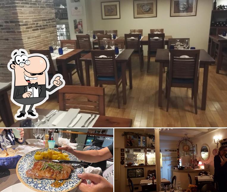 Gli interni di Giannino Restaurant