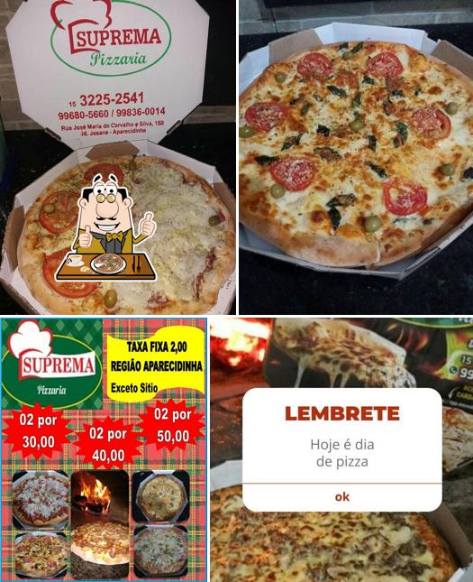 Experimente diferentes variedades de pizza