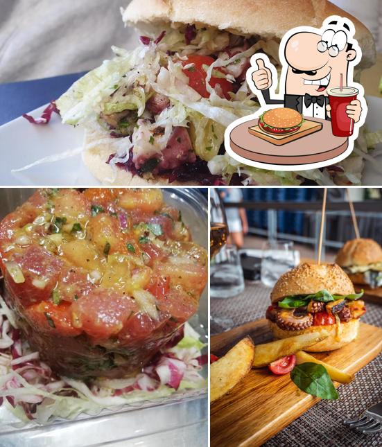 Ordina un hamburger a Fishiaria Ristorante