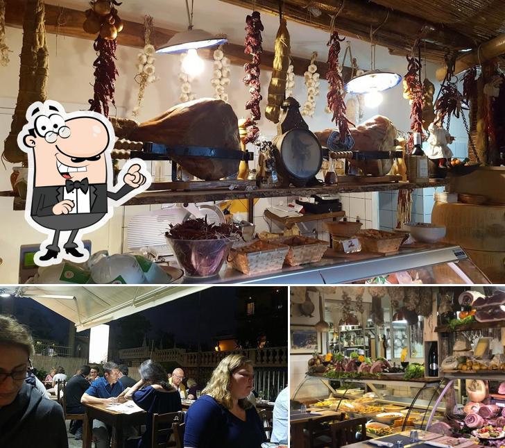 Gli interni di La Cantinaccia del Popolo