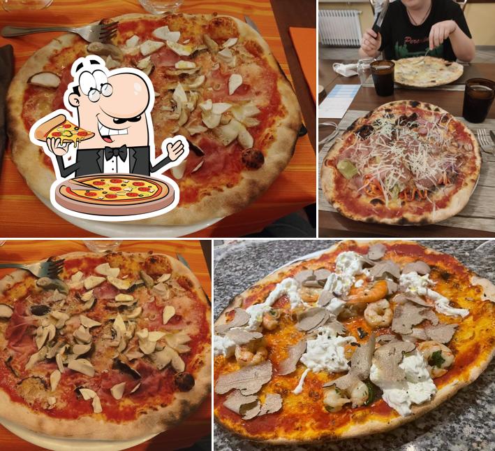 Scegli una pizza a Ristorante La Lanterna