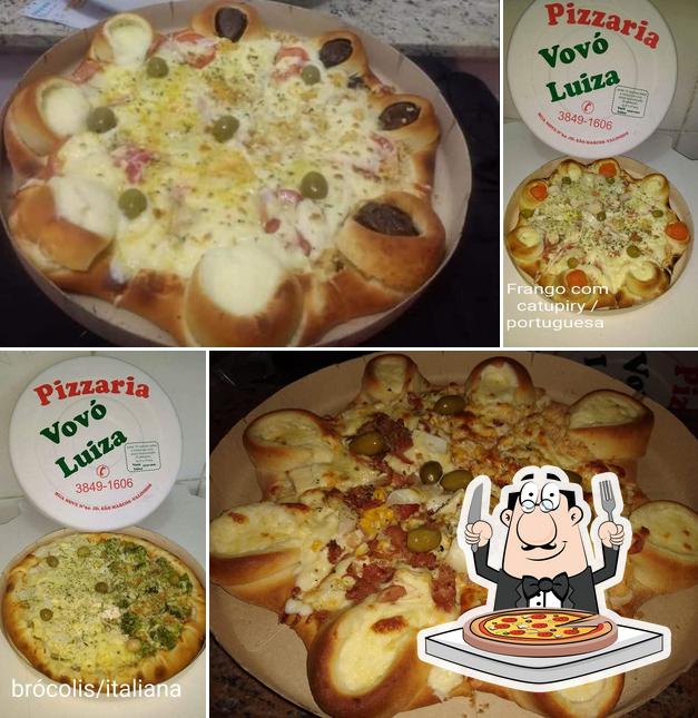 Peça pizza no Pizzaria Vovó Luiza