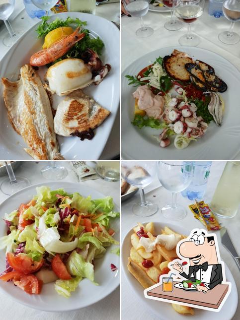 Platti al Ristorante I Due Scogli