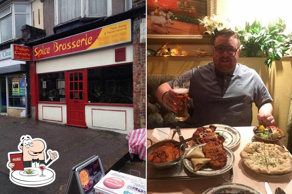 Spice Brasserie in Erith Restaurant menu and reviews