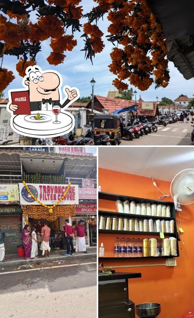 Take a look at the photo displaying food and exterior at Travancore Filter Coffee