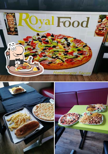 Choisissez des pizzas à Royal Food