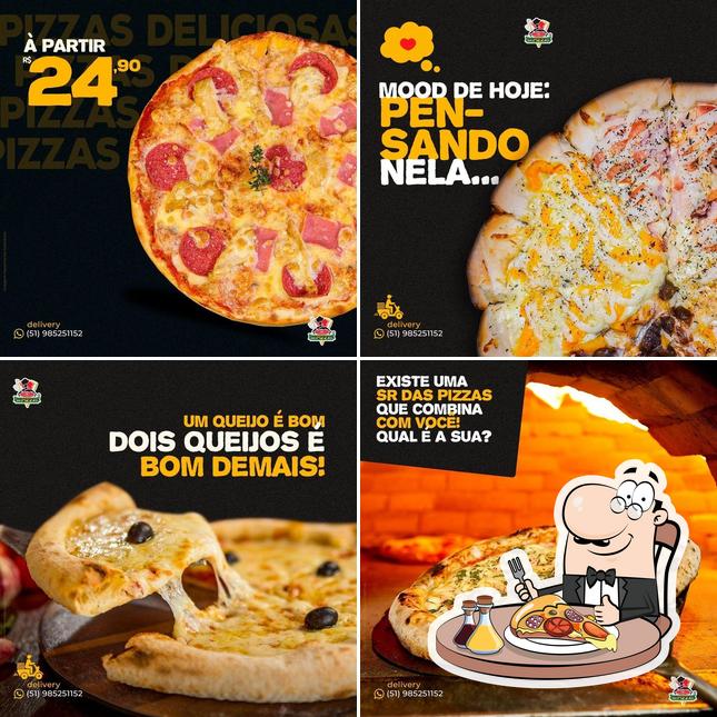 Experimente diferentes tipos de pizza