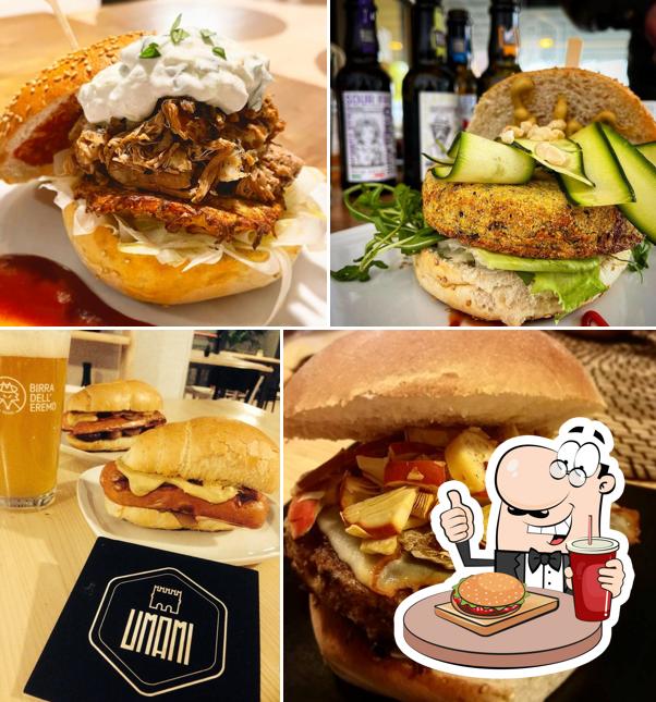Gli hamburger di Umami beer potranno soddisfare i gusti di molti