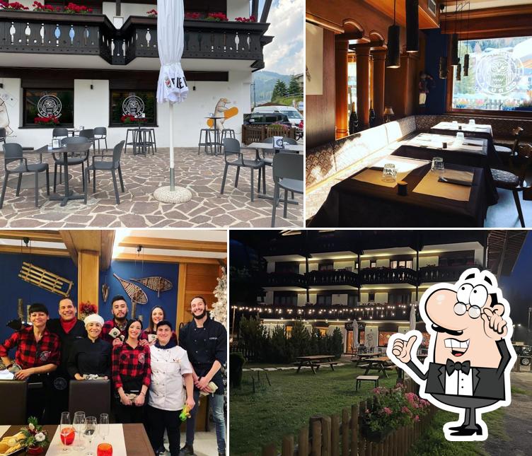 Gli interni di Bistrot Coruja Madonna di Campiglio