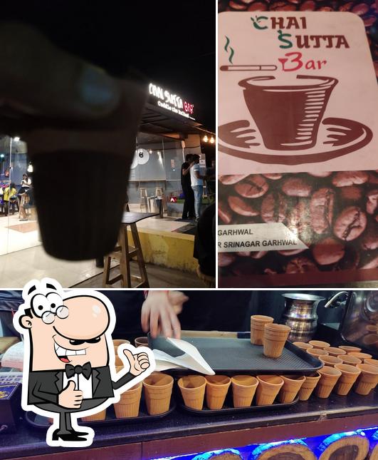 Look at the picture of Chai Sutta Bar Srinagar