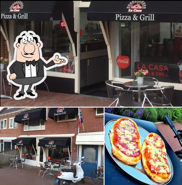 La photo de la intérieur et pizza de La Casa Grill & Pizza’s