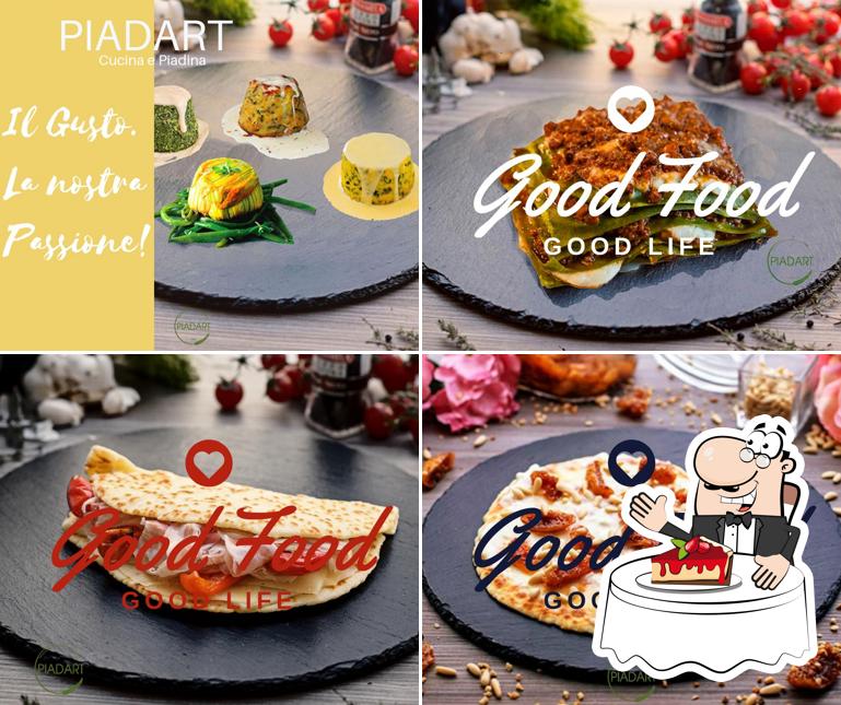 Piadart propone un'ampia varietà di dolci