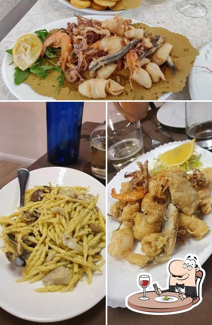 Essen im Circolo La Capanna dal Pizzo