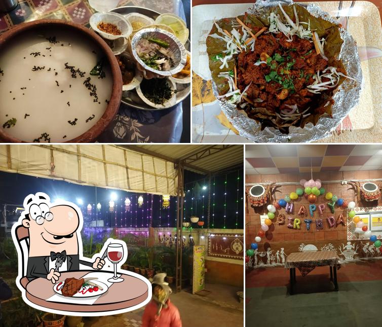 Get meat meals at HOTEL CHUTKUCHUTA