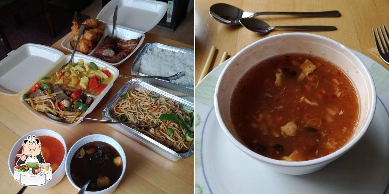 Китайский кисло-острый суп в "Hong Bin Taxi"