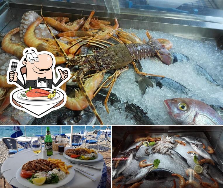 "Meltemi Restaurant" предлагает меню для любителей морепродуктов