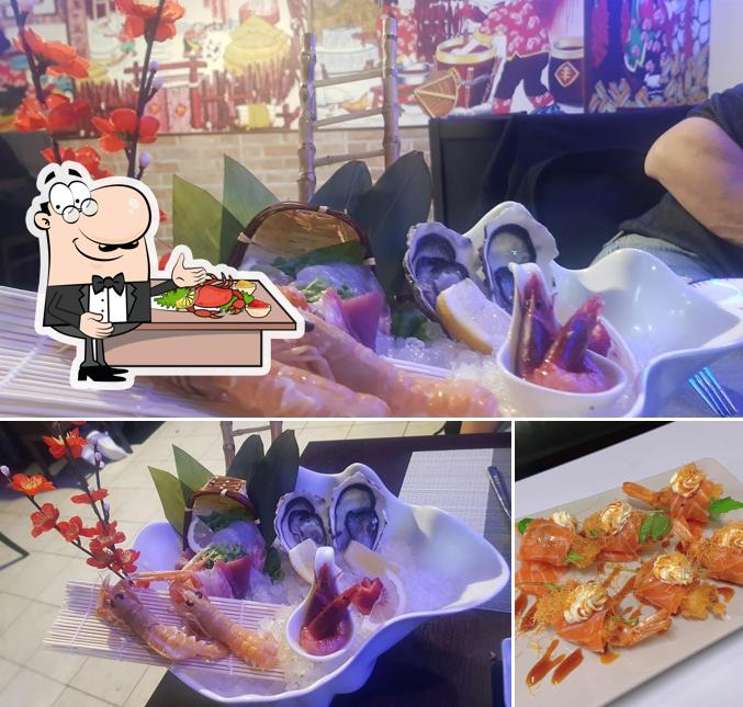 Prueba marisco en Miki sushi ristorante