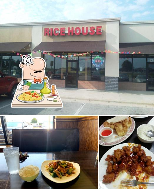 Rice House, 1274 W Amity St in Louisburg Chinese restaurant menu and