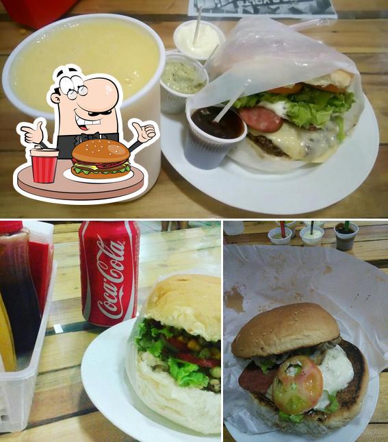 Consiga um hambúrguer no Jack's Burguer