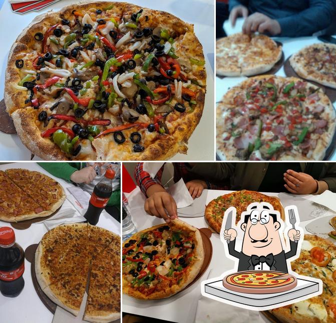 Попробуйте пиццу в "Telepizza Bilbao, Iparraguirre - Comida a Domicilio"