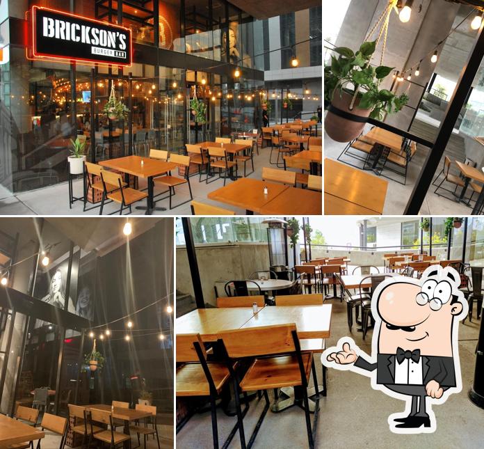 The interior of Brickson’s Burger Bar