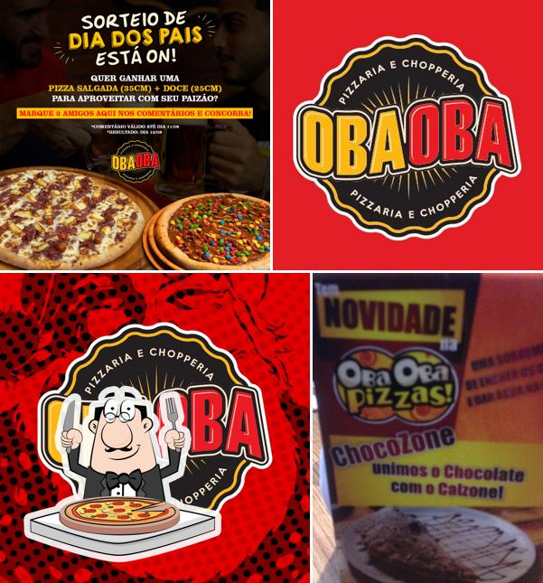 Consiga pizza no Oba Oba Pizzas