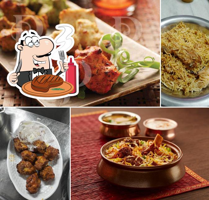 Get meat dishes at Paradise Biryani Warangal