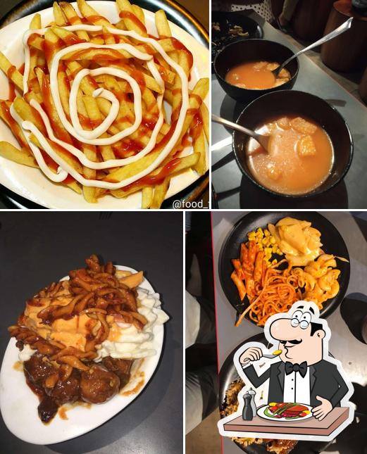 Food at Pizza Zone