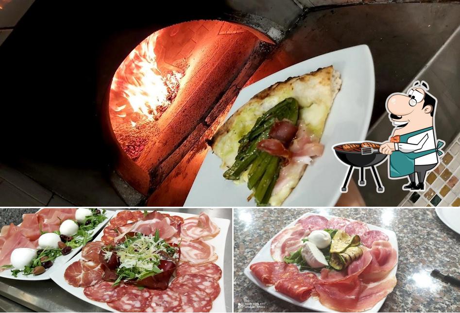 Ristorante e Pizzeria i sette archi propone pasti a base di carne