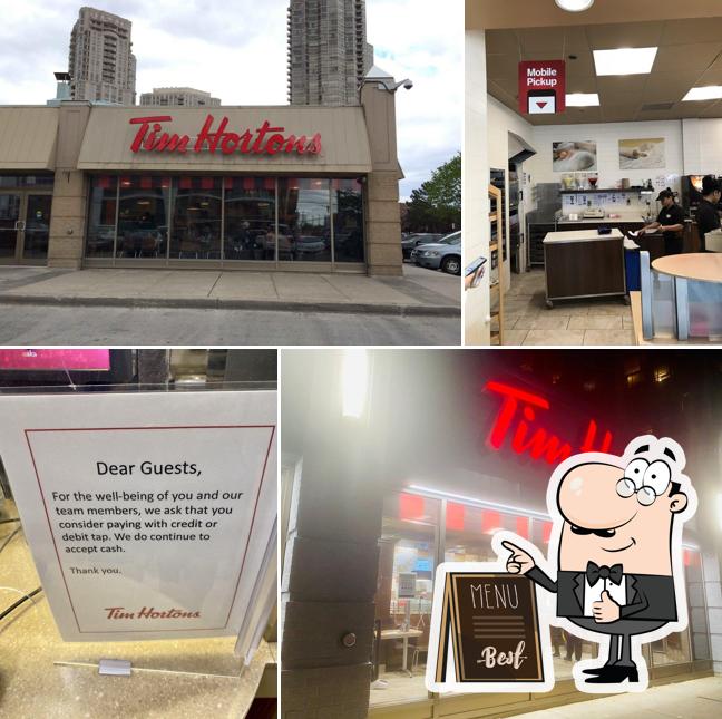 Voici une photo de Tim Hortons