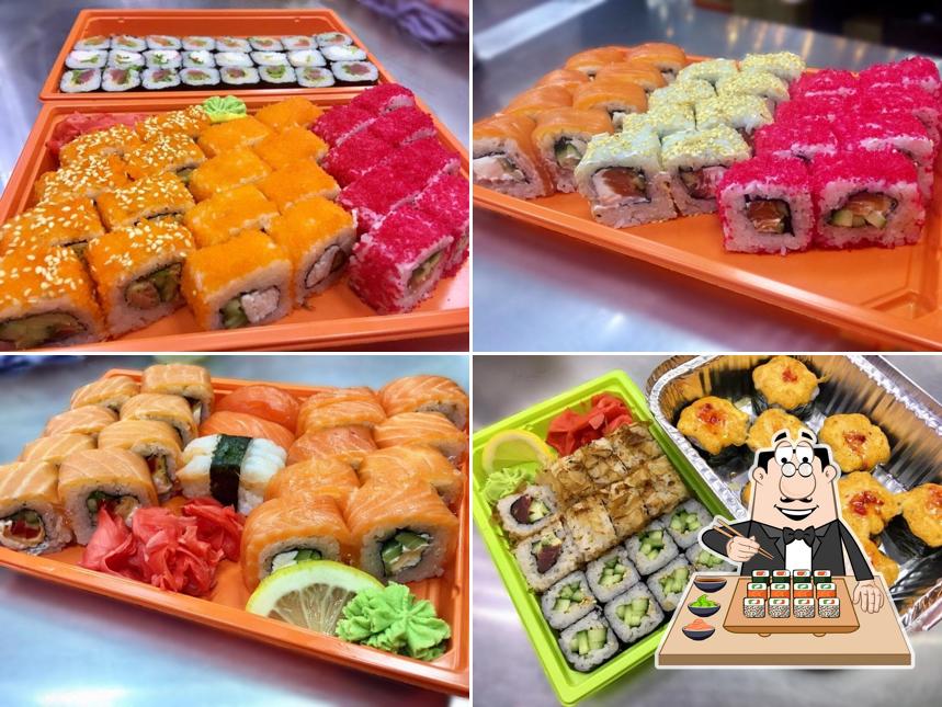 Отведайте разные сеты суши