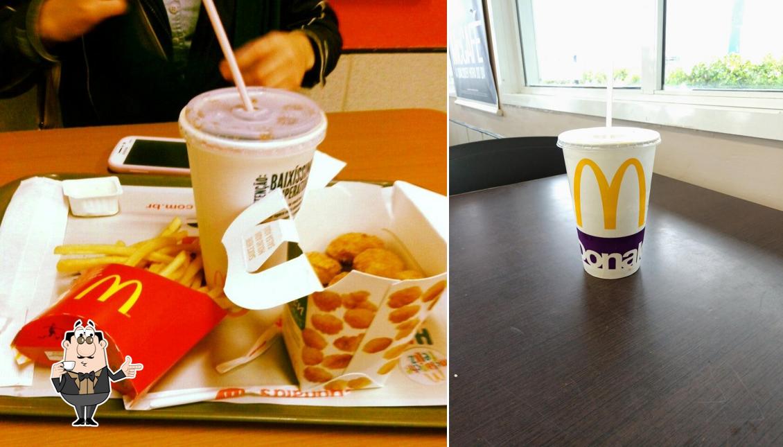 McDonald's serve uma variedade de drinques