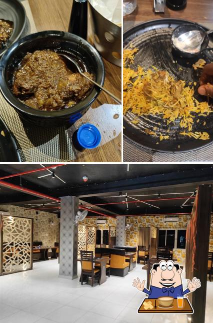 This is the picture depicting food and interior at Champaran Meat House Sambalpur