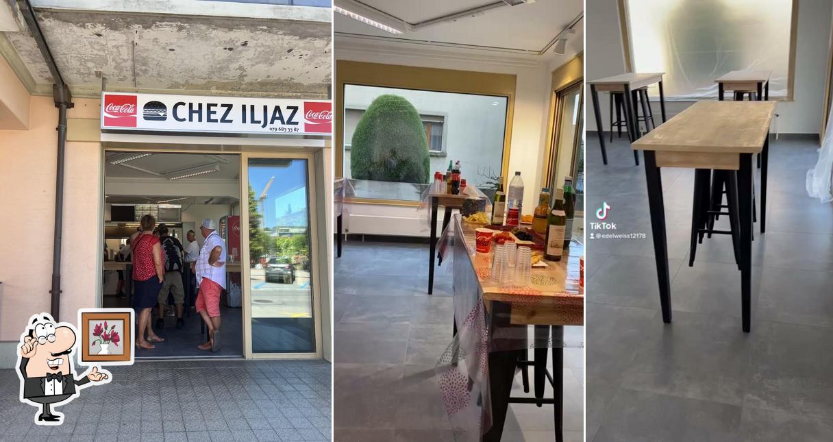 Gli interni di Chez Iljaz