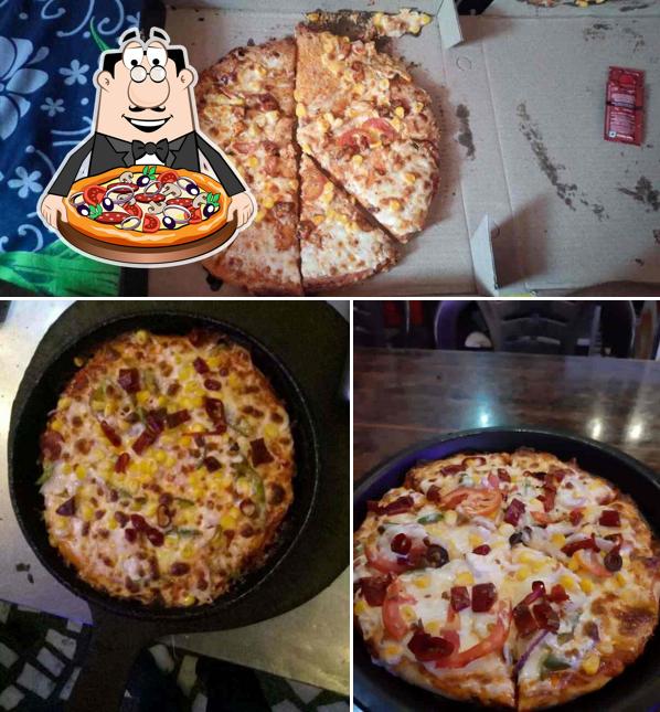 Try out pizza at The Pizza Unlimited